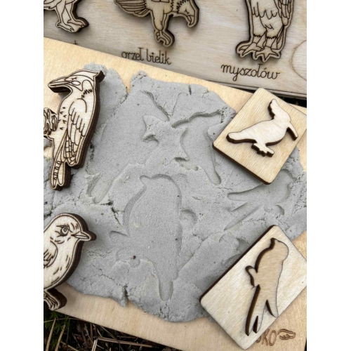 Drewniana układanka 